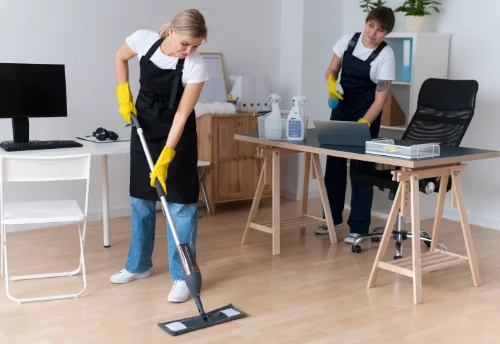 Nettoyage de bureau professionnel à Saint-Cyr-des-Gâts